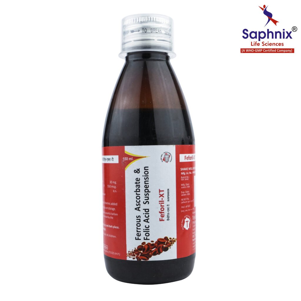 Ferrous Ascorbate 100 mg & Folic Acid 1.5 mg Tablets