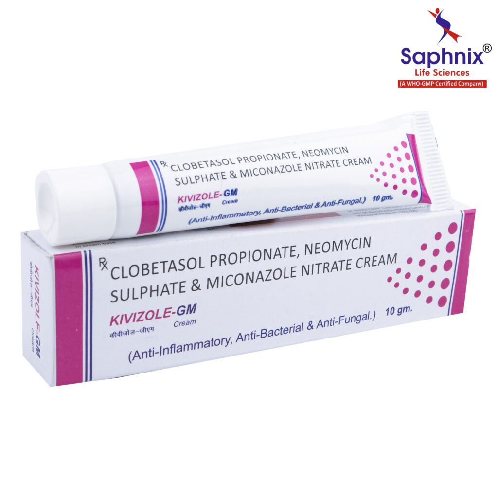 Clobetasol Propionate, Neomycin Sulphate & Miconazole Nitrate Cream