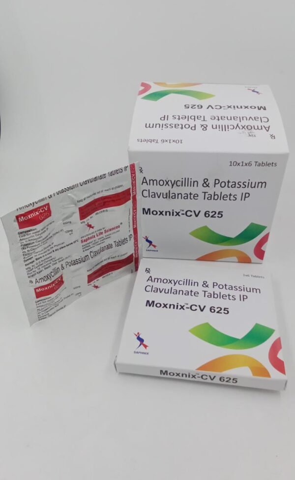 Amoxycillin 500 mg & Potassium Clavulanate 125 mg Tablets IP