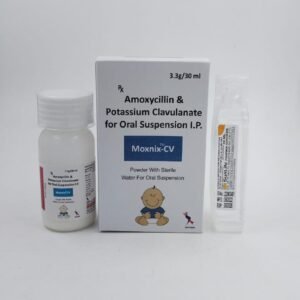 Amoxycillin 200/400 mg & Potassium Clavulanate 28.5/57 mg For Oral suspension IP