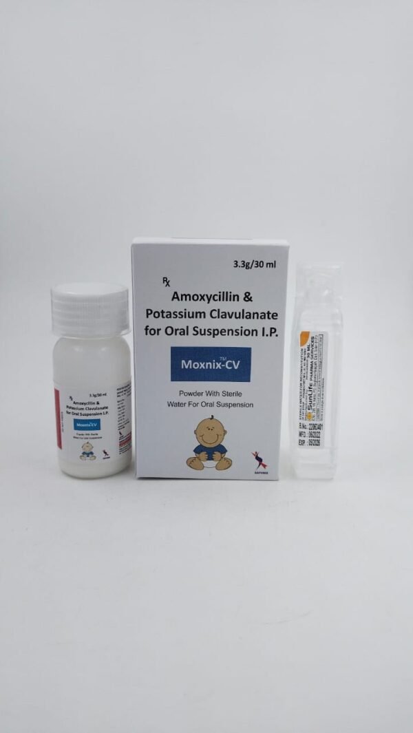 Amoxycillin 200/400 mg & Potassium Clavulanate 28.5/57 mg For Oral suspension IP