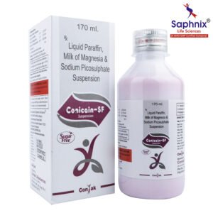Liquid Paraffin 1.25 ml, Milk of Magnesia 3.75 ml and Sodium Picosulphate 3.33 mg Suspension