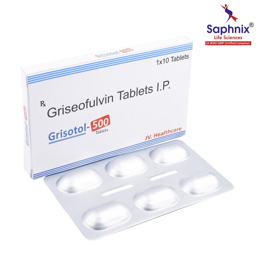 Griseofulvin Tablets IP 500 mg