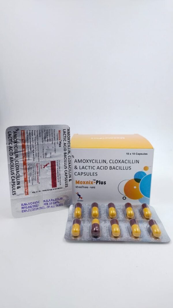 Amoxycillin Capsules I.P. 250 mg / 500 mg