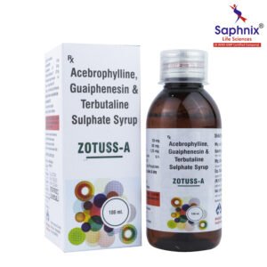 Acebrophylline, Guaiphenesin & Terbutaline Sulphate Syrup