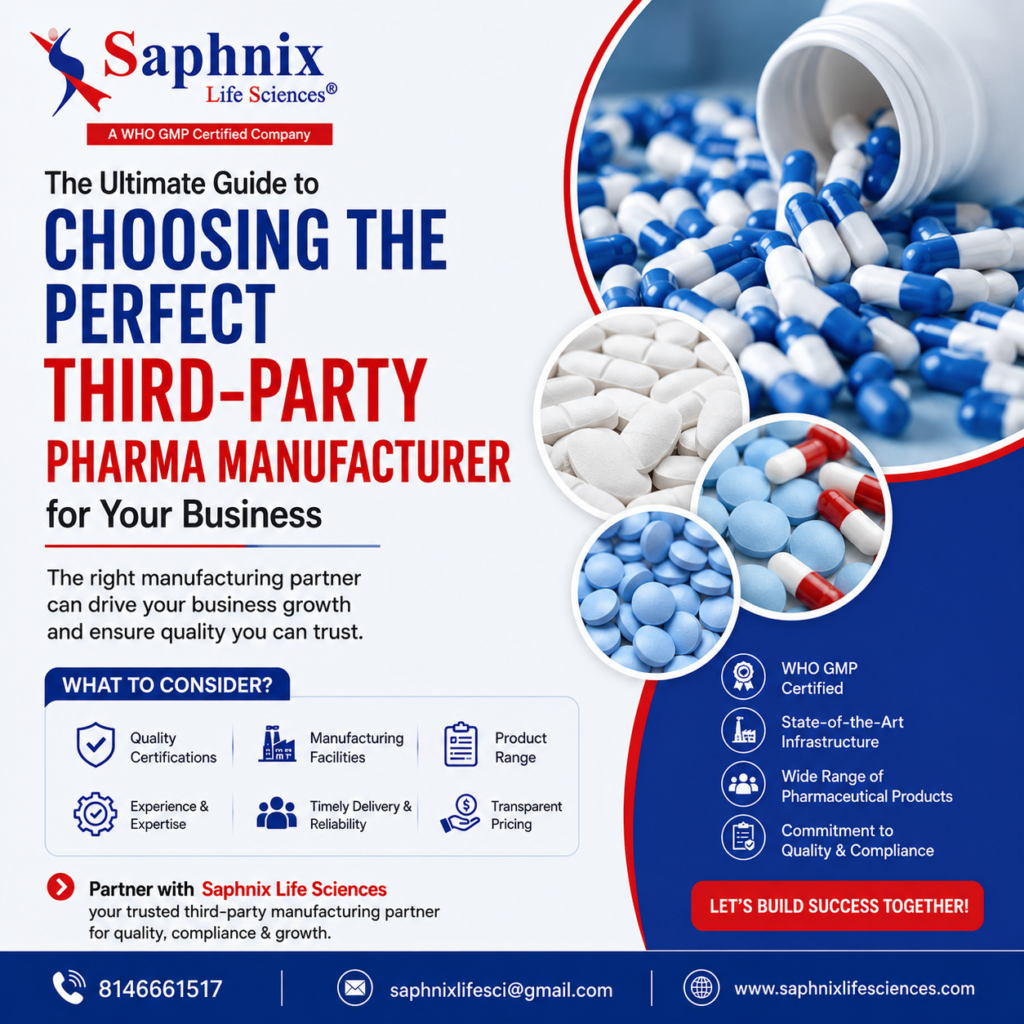The Ultimate Guide to Choosing the Perfect Third-Party Pharma Manufacturer for Your Business
