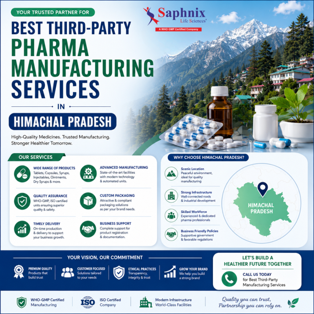 Best Third-Party Pharma Manufacturing Services in Himachal Pradesh