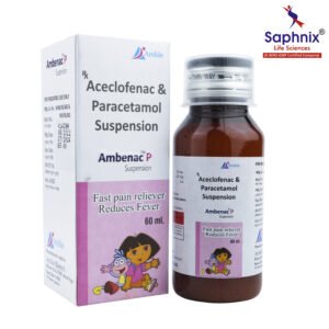 Aceclofenac & Paracetamol Suspension