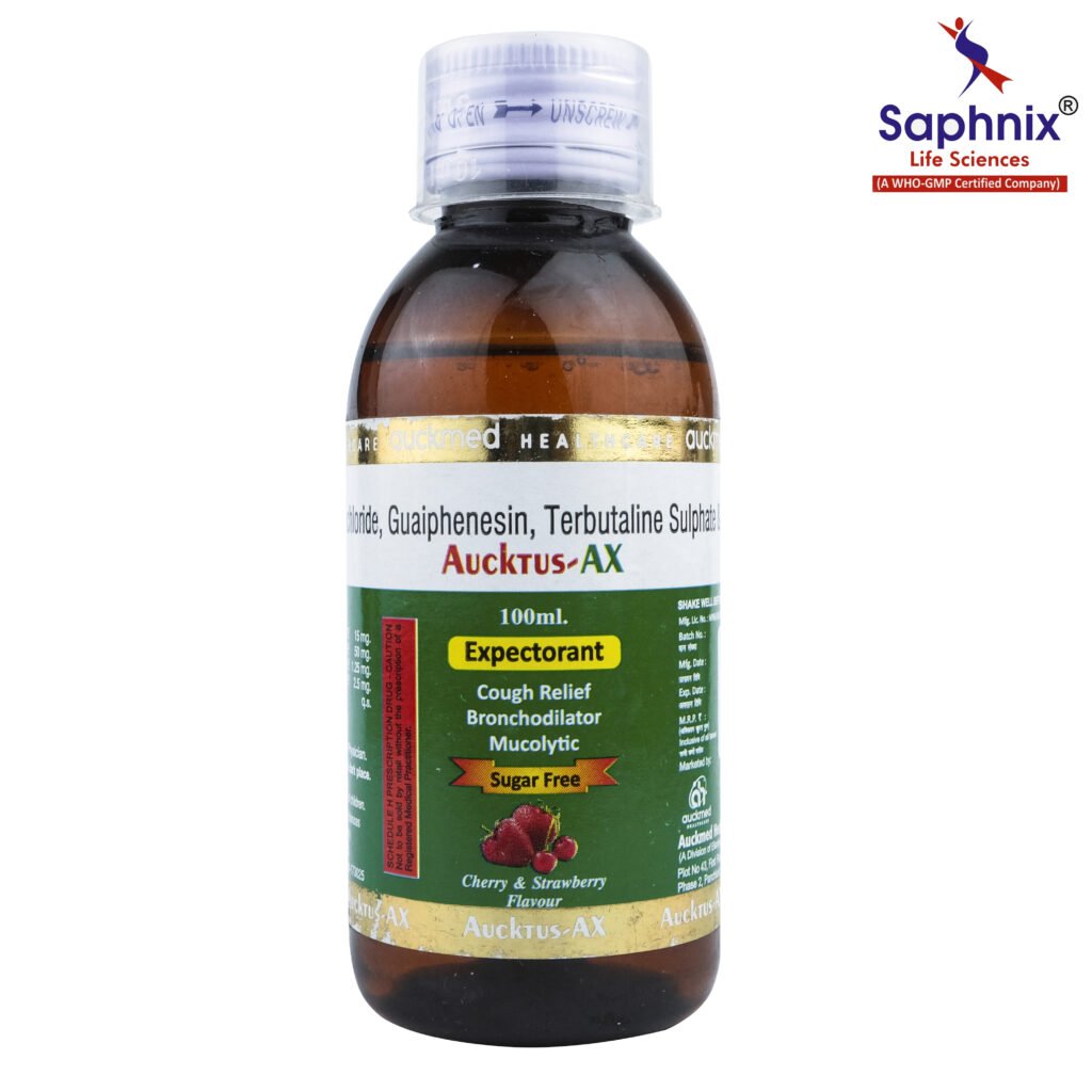Ambroxol Hydrochloride 30 mg, Guaiphenesin 50 mg, Terbutaline Sulphate 1.25 mg
