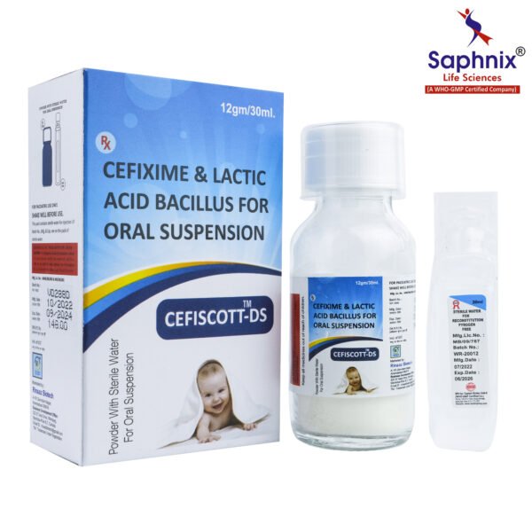 Cefixime & Lactic Acid Bacillus for Oral Suspension