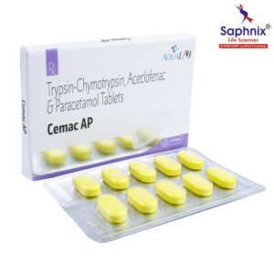 Trypsin-Chymotrypsin , Aceclofenac , Paracetamol