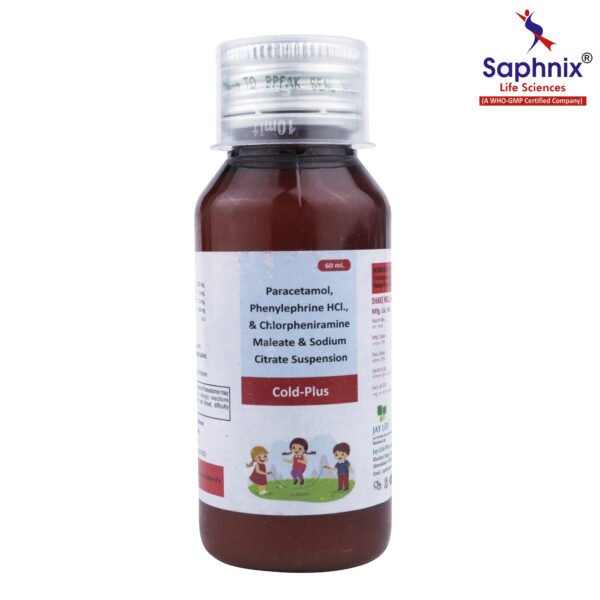 Paracetamol ,Phenylephrine HCl ,Chlorpheniramine Maleate,Sodium Citrate