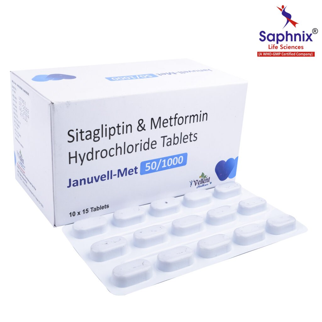 Sitagliptin & Metformin Hydrochloride Tablets