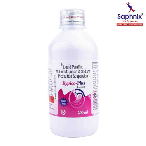 Liquid Paraffin, Milk of Magnesia & Sodium Picosulfate Suspension (200 ML) 