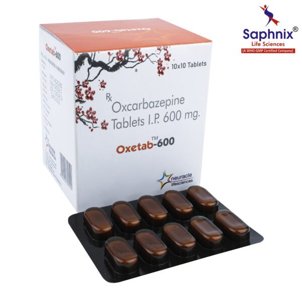 Oxcarbazepine 600 mg tablet 