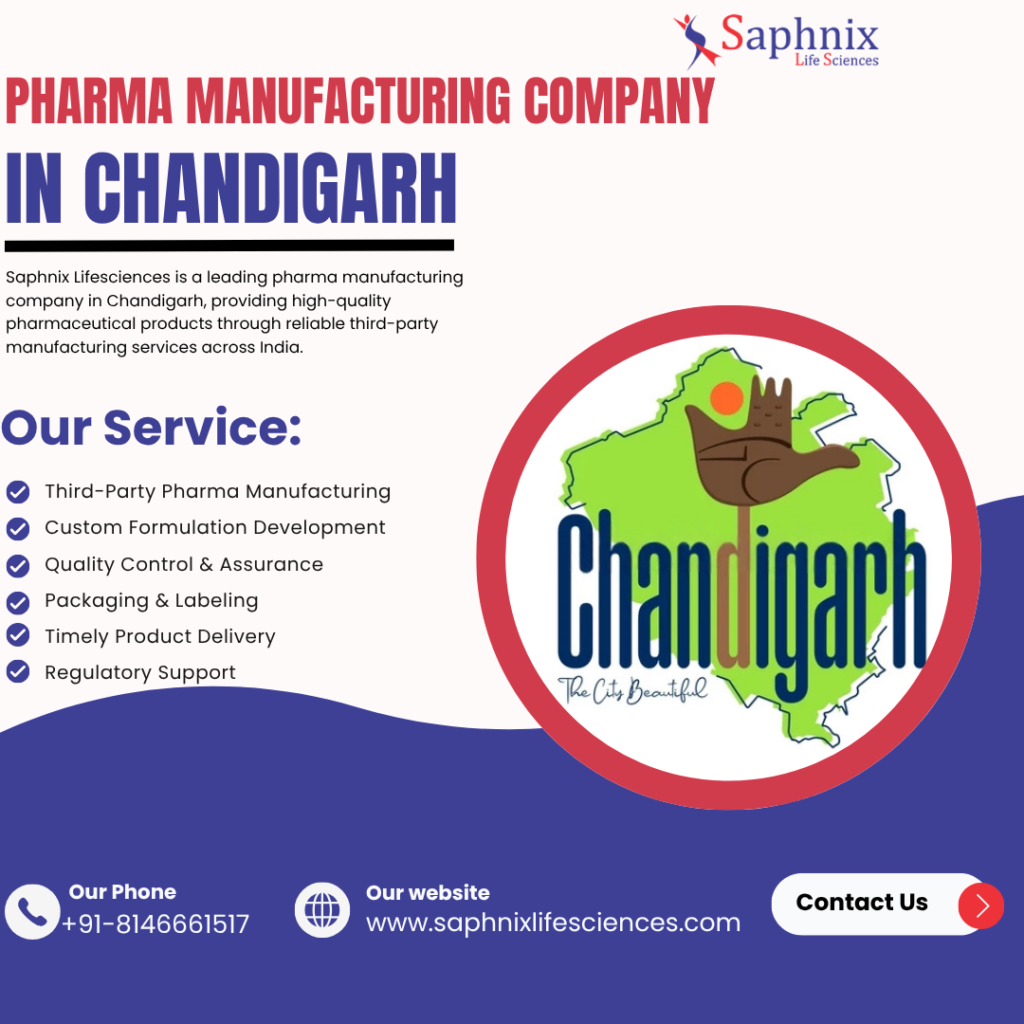 Pharma Manufacturing Company in Chandigarh