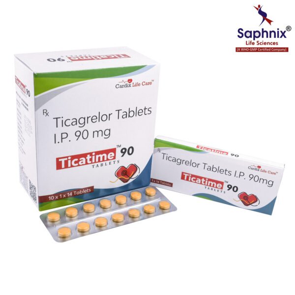 Ticagrelor Tablets I.P. 90 mg