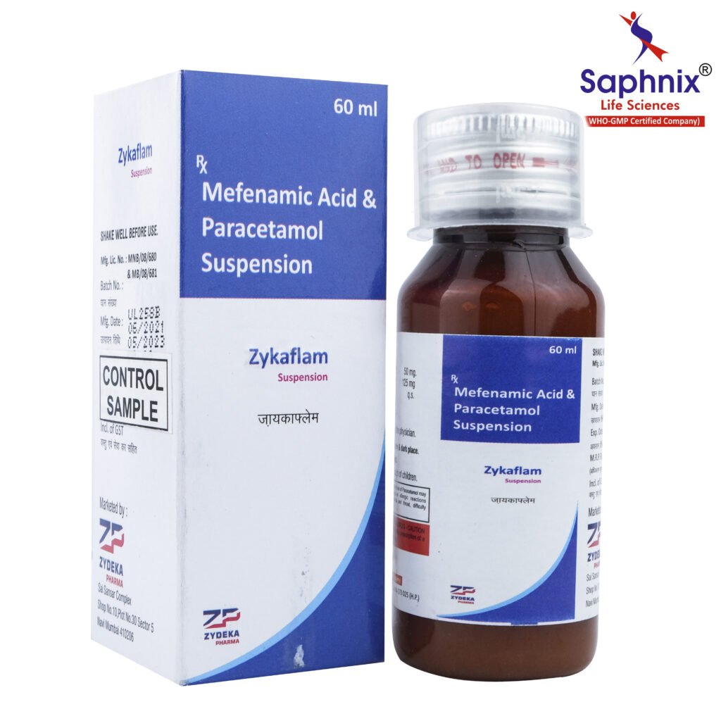Mefenamic Acid 50 mg + Paracetamol 125 mg