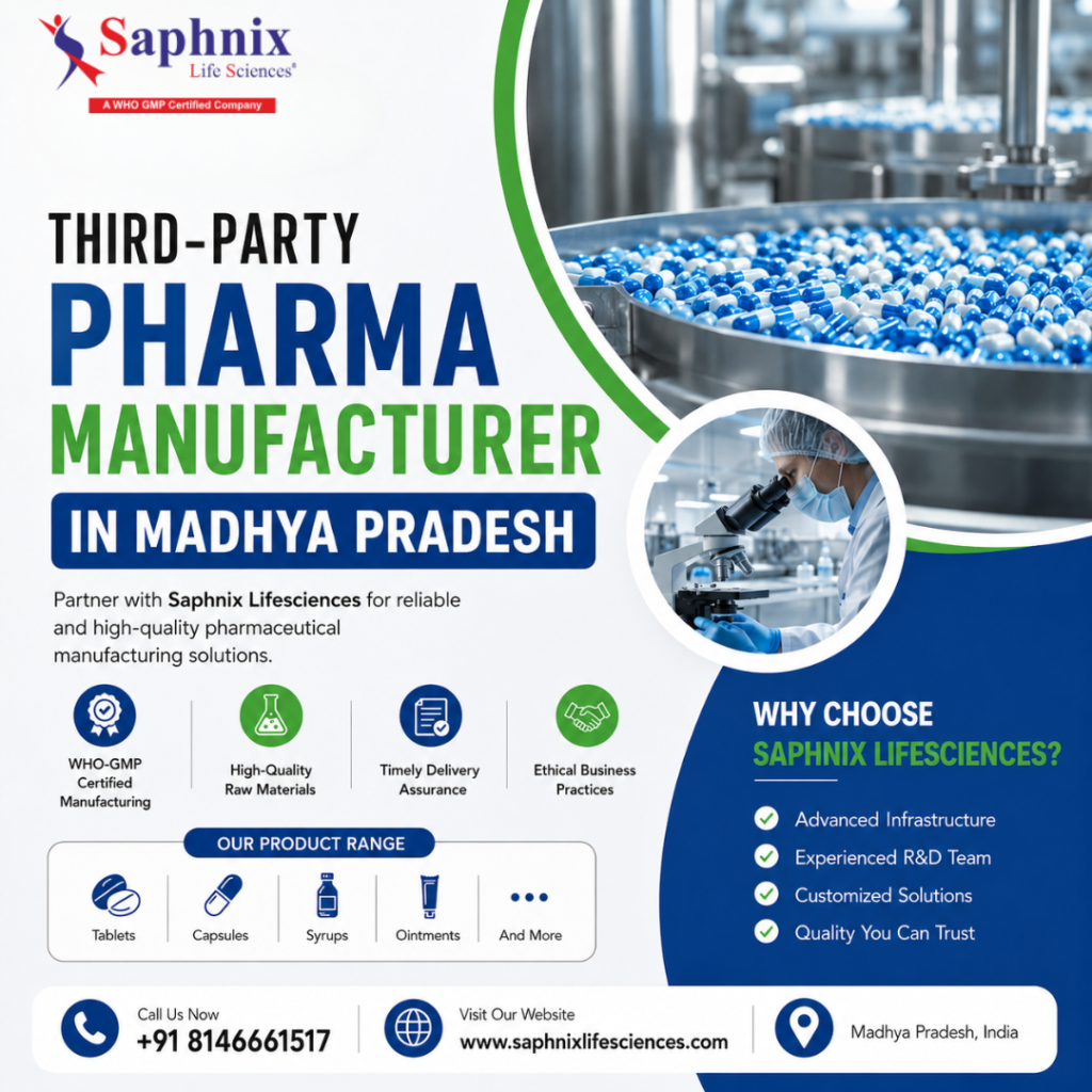 Third-Party Pharma Manufacturer in Madhya Pradesh